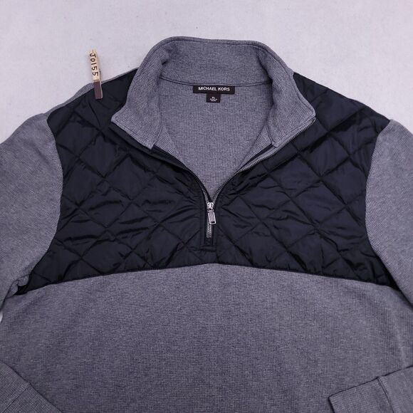 Michael Kors Casual Pullover Long Sleeve Outdoor Jacket Mens Size XL Gray - Picture 1 of 9
